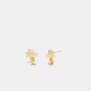 Coach X Peanuts Woodstock Stud Earring Set